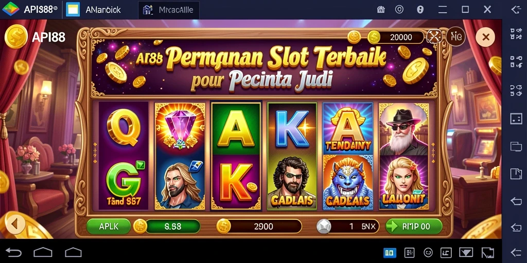 Tampilan screenshot dari gameplay seru di API88.