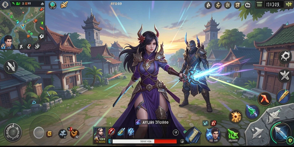 Tampilan gameplay AYU89 yang mendebarkan dalam strategi SLG.