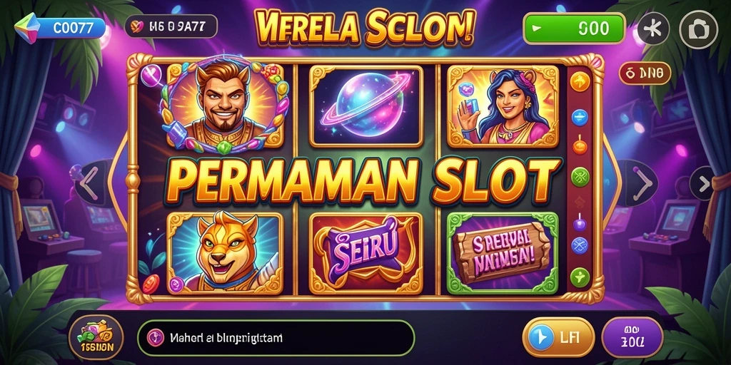 Tampilan gameplay menawan dari C0077 yang memikat hati pemain.