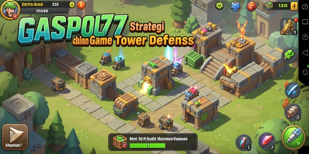 Gameplay seru dengan menara unik dan strategi taktis.