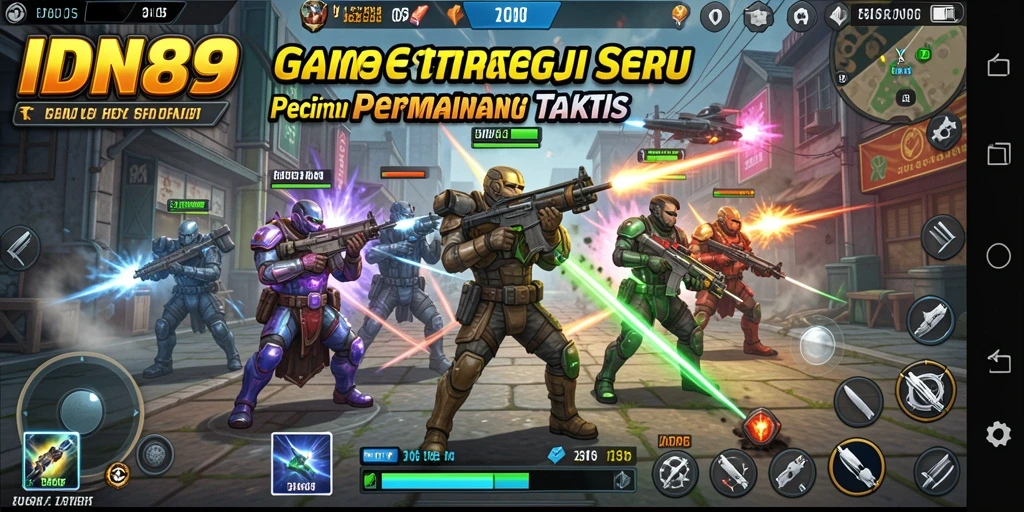 Tampilan gameplay IDN89 yang menegangkan dan penuh strategi.