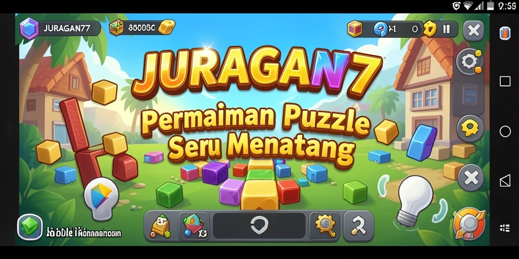 Screenshot utama JURAGAN77 menampilkan gameplay yang menantang dan menarik.