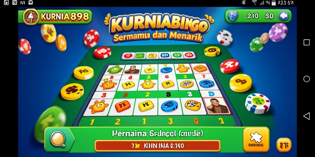 Screenshot gameplay KURNIA898 yang menampilkan momen seru bermain Bingo.