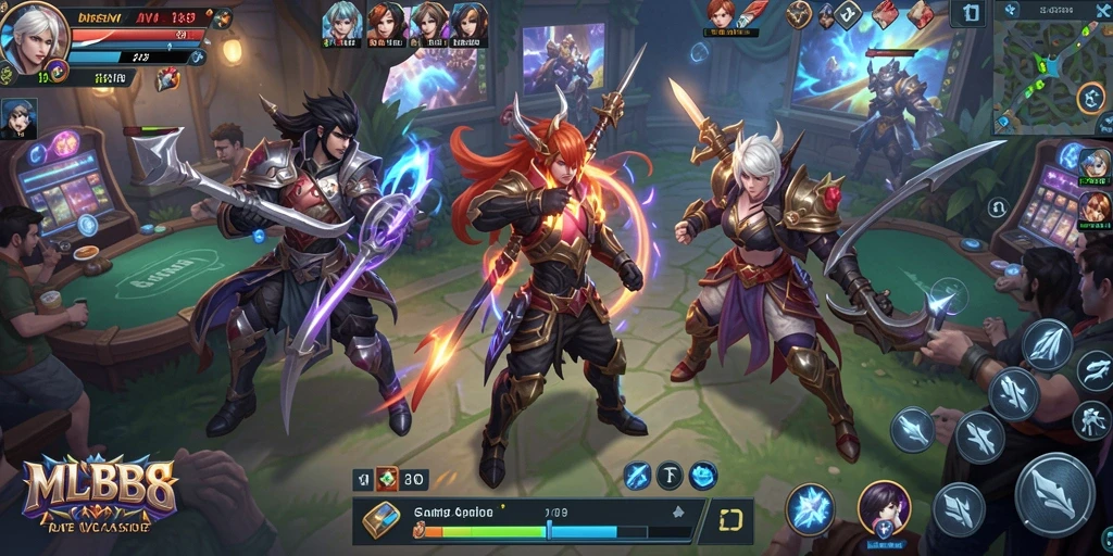 Screenshot gameplay Live Casino menampilkan dealer profesional dalam aksi.