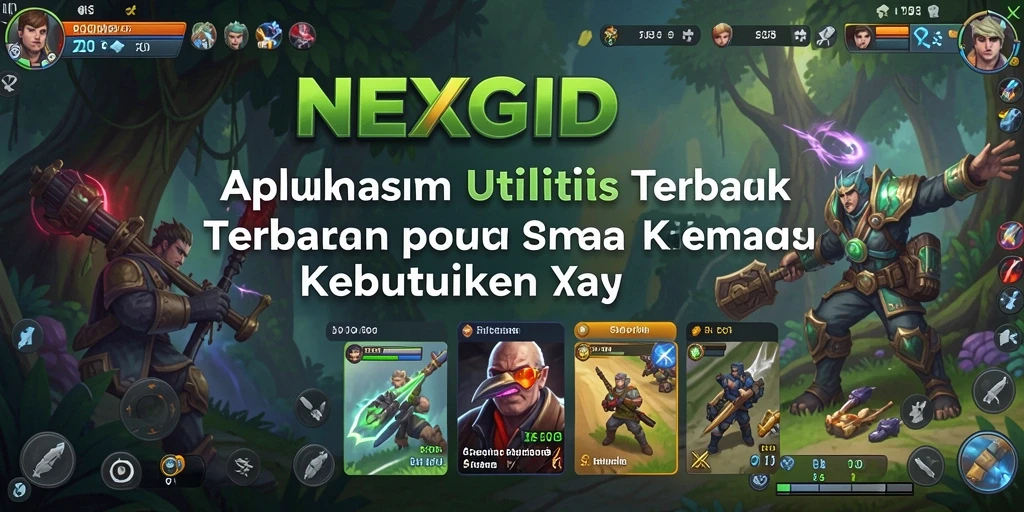 Tampilan antarmuka utama NEXGID menunjukkan kemudahan penggunaan.