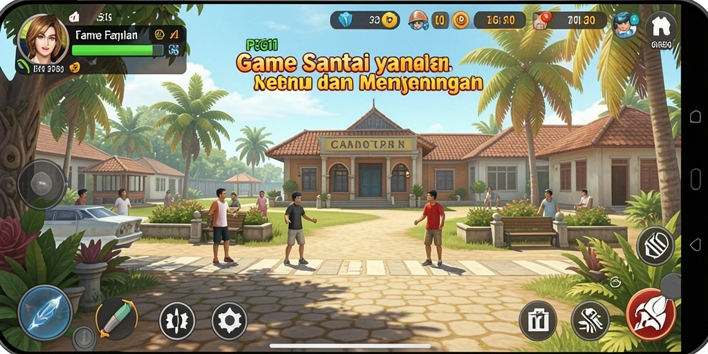 Tampilan menarik dari gameplay PG11 yang penuh warna dan seru.