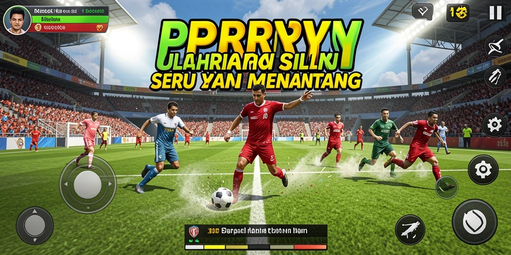 Screenshot gameplay PPRRYY yang menampilkan aksi seru olahraga.