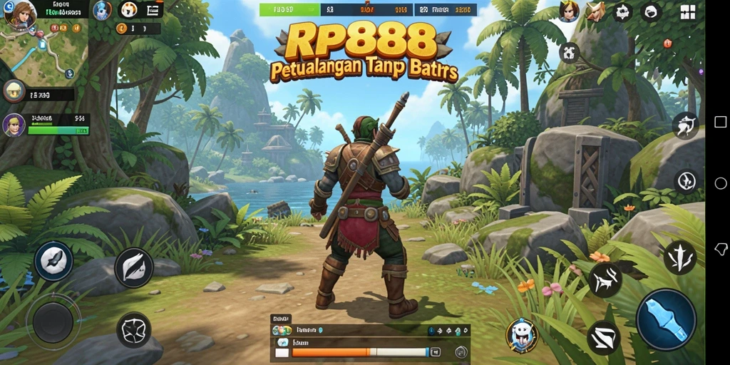 Tangkapan layar menunjukkan gameplay seru dalam dunia terbuka.