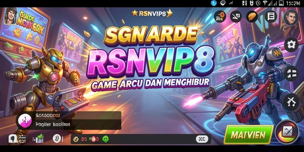 Screenshot gameplay RSNVIP8 yang menunjukkan aksi seru dalam kategori Arcade.