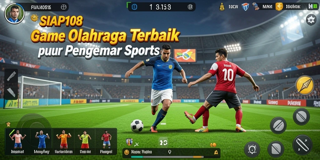 Tampilan gameplay SIAP108 yang menampilkan aksi olahraga seru.